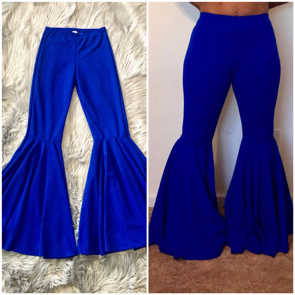 Blue bell bottom pants | Shop Torrie Belle