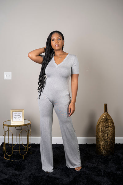 Erin Jumpsuit Gray